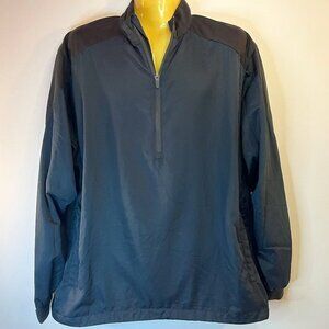Sun Mountain Men's Navy Black Lightweight Jacket - Size Large
